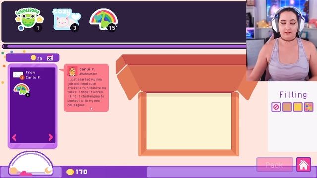 Making Wholesome & Unhinged Stickers! | Sticky Business Demo смотреть онлайн