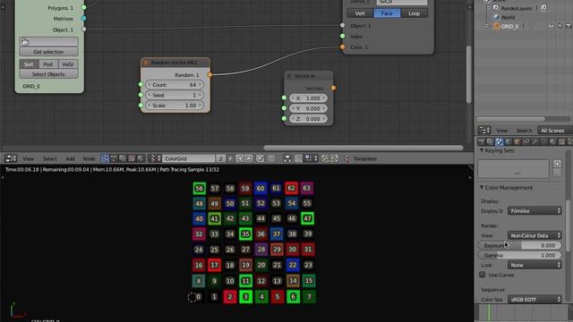 BLENDERSUSHI / SV Color Grid Template for Procedural Texture (LIVENODING301) смотреть онлайн