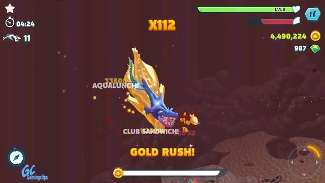 ALL REGULAR SHARKS in Hungry Shark Evolution смотреть онлайн