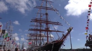 Корабли регаты "The Tall Ships Races 2017" в Клайпеде.