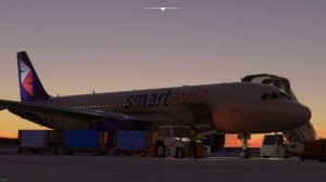 Microsoft Flight Simulator 2020 Москва (Домодедово)  - Анталья Ночной рейс