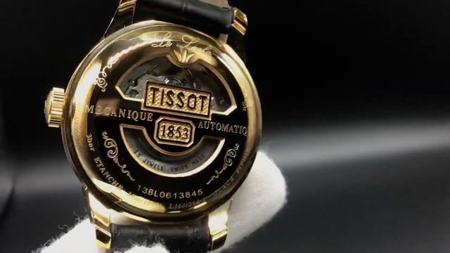 Tissot Le Locle  1853 осмотр классики Тиссот PVD Gold