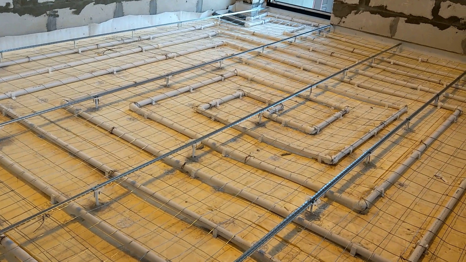 Теплый пол из полипропилена. смотреть онлайн