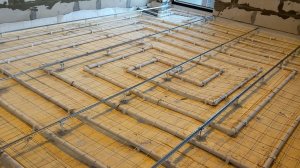 Теплый пол из полипропилена.