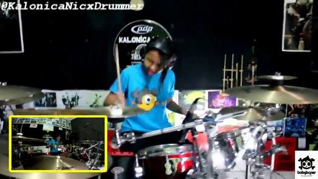 Marshmello ~ Alone // Drum Cover by 12 yo Kalonica Nicx смотреть онлайн