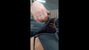 Трансакустическая гитара kepma EDC Black