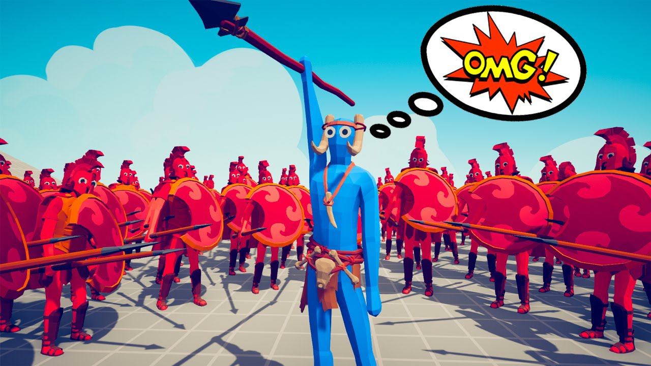 100x HOPLITE Vs EVERY GOD | TABS - Totally Accurate Battle Simulator