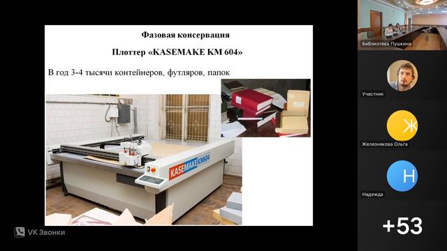 Межрегиональный онлайн-семинар «Физическая сохранность документов: новые подходы и решения»: итоги смотреть онлайн