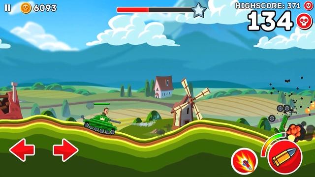 HILLS OF STEEL battle with ARMORDILLO Stage 9 highscore 360 смотреть онлайн