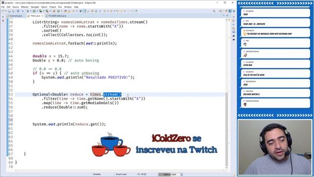 [Java][Aula 12] Streams e Optional + Dúvidas #CursoJava #AulaOnline смотреть онлайн