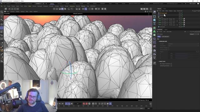 C4D Tutorial - Now with Redshift Drag and Drop Trees! New Free Assets! Make a Forest EZ Clap смотреть онлайн