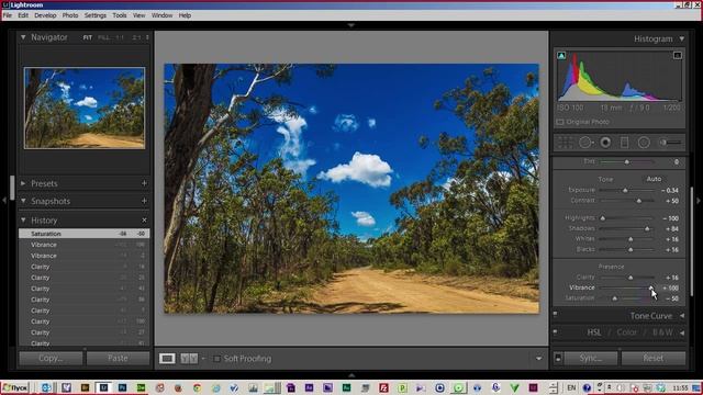 Presence (Clarity, Vibrance, Saturation). Обработка в Lightroom. Часть 10 смотреть онлайн