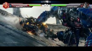 Bumblebee vs Nemesis Prime with Healthbars