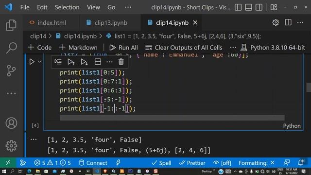 Python List - Introduction (#14) смотреть онлайн