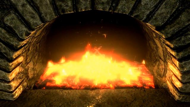 "Cosy Flames of Skyrim: A Visual Journey to its Hearthside Charm" смотреть онлайн