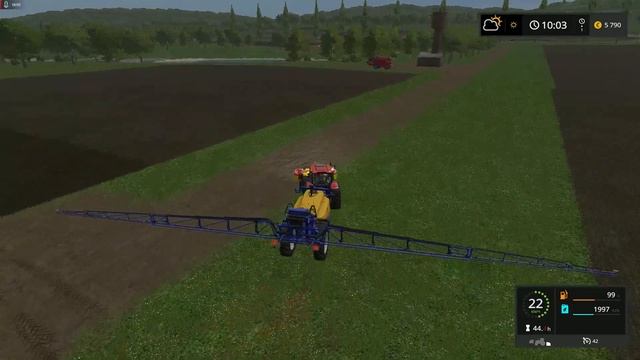 Farming Simulator 17 ➣ Сложный режим • Sosnovka. Часть 161. Уход и кормление Коров травой смотреть онлайн