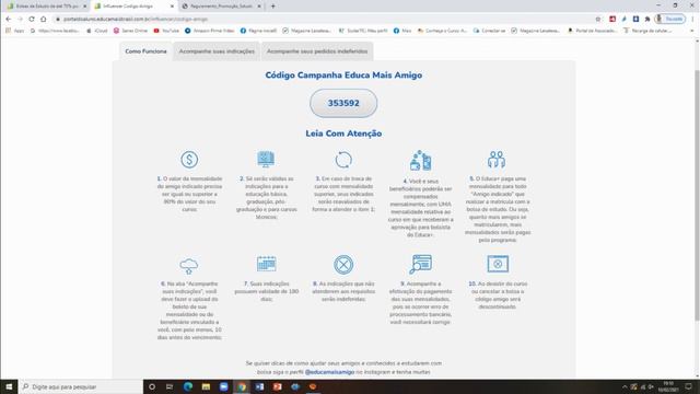 CAMPANHA EDUCA+AMIGO - EDUCA+BRASIL COMO FUNCIONA ? смотреть онлайн