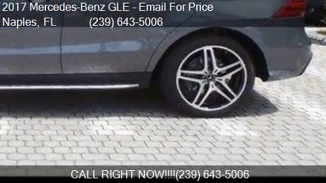 2017 Mercedes-Benz GLE AMG GLE 43 AWD 4MATIC 4dr SUV for sal смотреть онлайн