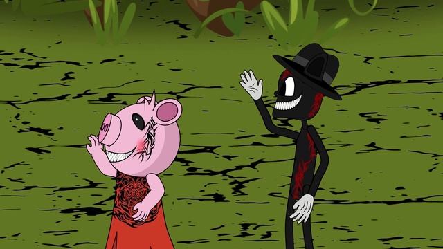 Siren Head Zombies , Piggy Family, Cartoon Cat & Dog - Roblox Piggy Animation - GV Studio смотреть онлайн