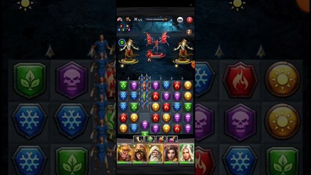 Гайд по прохождению заданий на прорыв героев в Mythwars & Puzzles смотреть онлайн