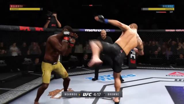 Let´s Play EA SPORTS UFC 3 Francis Ngannou vs Travis Brown Gameplay Deutsch смотреть онлайн
