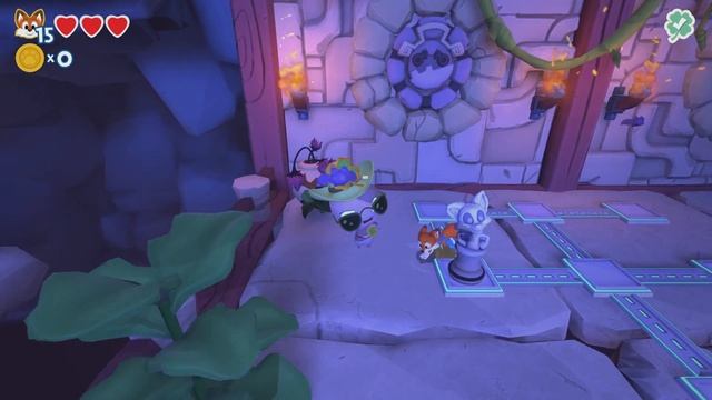 Super Lucky's Tale Desert World Statue Slider Puzzle Five Guide смотреть онлайн