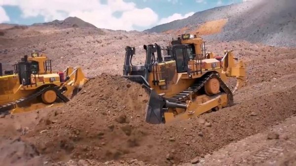 Unveiling Power: The Mighty D11 Caterpillar Dozer in Action #dozer