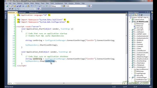 How to use Push SQL Cache dependency in ASP.Net? смотреть онлайн