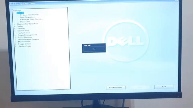 DELL OptiPlex how to change BIOS from Legacy to UEFI смотреть онлайн