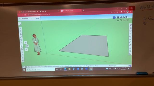 Sketch up for schools 2 rooms смотреть онлайн