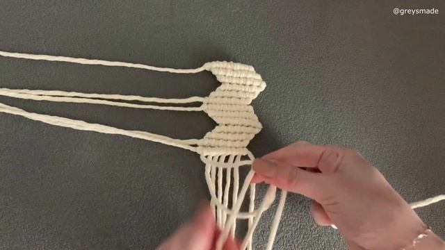 Macrame Tulip Flower, How to make a macramé flower смотреть онлайн