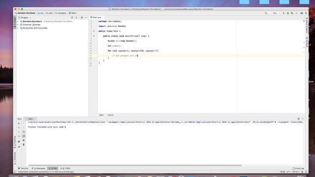 Java Programming Tutorial - Random Number Generator in InteliiJ IDEA. смотреть онлайн