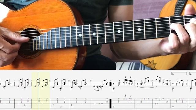 Семиструнная гитара - Московская полька(И.А. Соколов) смотреть онлайн