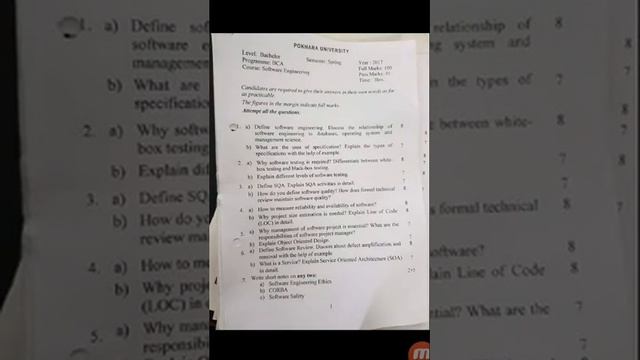 Bca 5th semester questions collections of PU University смотреть онлайн