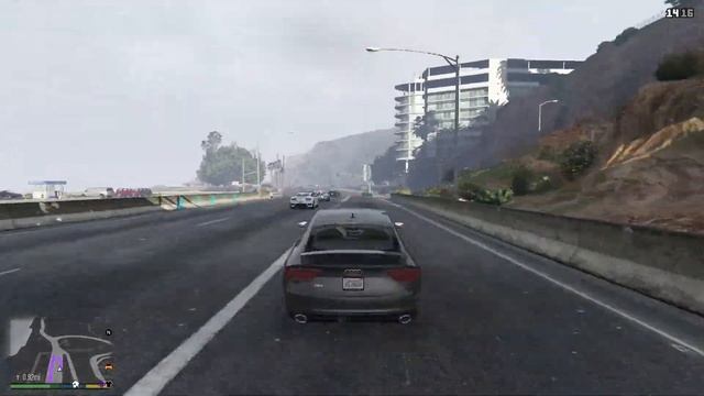 Audi RS7 Top Speed Trial GTA 5 смотреть онлайн