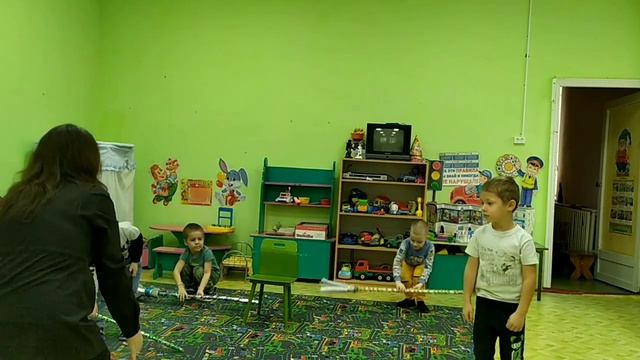 Репетиция к НГ - Танец снеговиков (средняя группа детского сада) смотреть онлайн