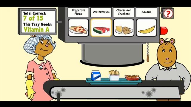 Nostalgia Games | Arthur: Lunch-O-Matic смотреть онлайн