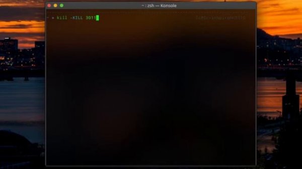 Как убить процесс в Linux. (How to kill a process on Linux)