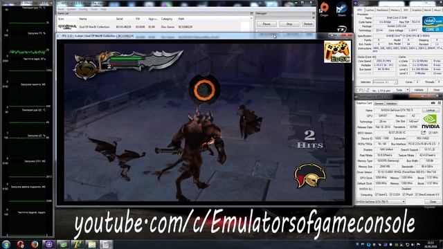 RPCS3 Playstation 3 Emulator - God of War Collection / GoW I HD (2009). Ingame. Vulkan. Test #3 смотреть онлайн