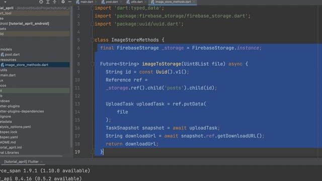 Snap and Share: Uploading Photos with Flutter and Firebase | Take Photo and Upload Tutorial смотреть онлайн