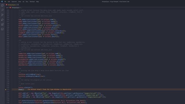 Mobioos Forge - Scrolling though the Notepad.java file (Notepad tutorial) смотреть онлайн