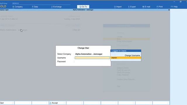 Tally Add On : Lock Period for Voucher Create & Edit in TallyPrime software. смотреть онлайн