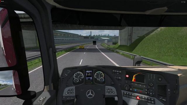 [ETS2 1.36 Beta] Euro Truck Simulator 2 - Next-Gen Graphic - Mercedes Actros MP4 - Schmitz Traile смотреть онлайн