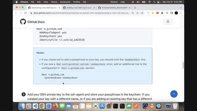 Setting Up SSH Keys for GitHub [mac OS Nov 2022] смотреть онлайн
