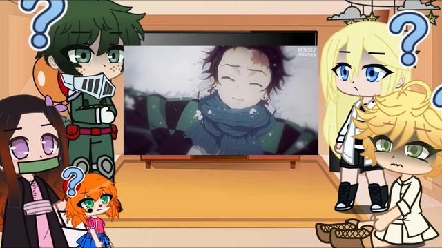 Fandoms react to each other/part 2/5/Nezuko Kamado/Demon slayer/ смотреть онлайн