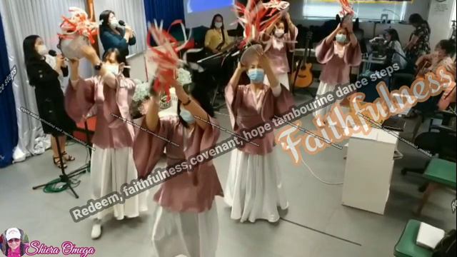 Jesus You're my Firm Foundation Tambourine Dance Step смотреть онлайн