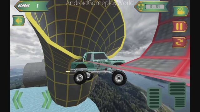Jeep Stunt Tricks Driver Android Gameplay смотреть онлайн