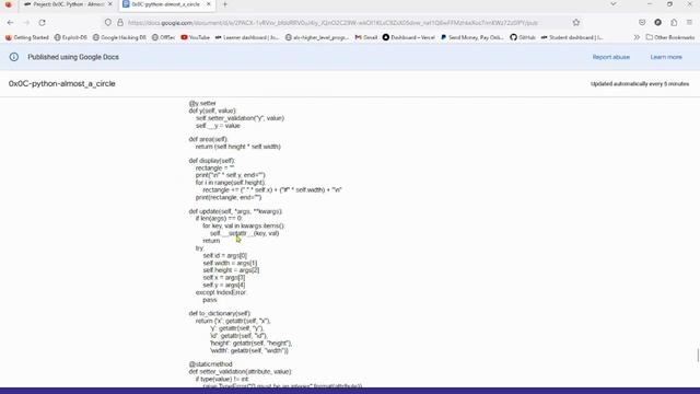 0x0C. Python - Almost a circle смотреть онлайн