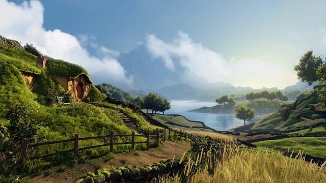The Shire - Hobbiton | The Lord Of The Rings Ambience