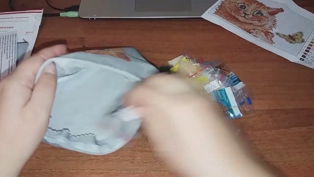 Косметичка от ВДВ. Начало нового процесса. | Вышивка бисером. смотреть онлайн